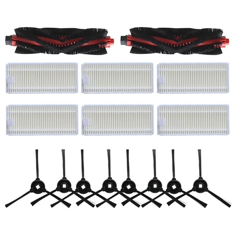 Roller Main Side Brush HEPA Filter For Lefant M520/M501-B/M501-A/M571/T700/T800/K7 Robot Vacuum Accessories Kit