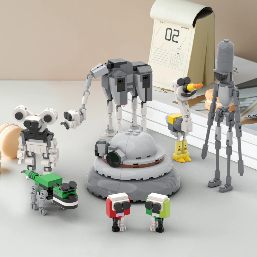 

Deformed Zoo Doll MOC Assembling Building Blocks, DIY Creative Toys, a Very Good Gift for Building Block Lovers