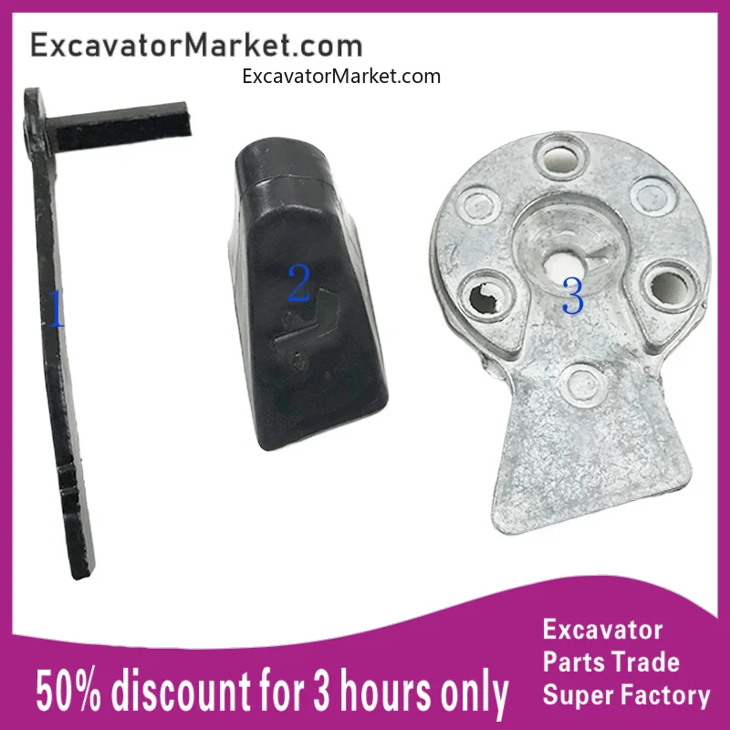 for Excavator For SmallPC130 200 210 220 300-7Seat regulator handle seat lifter  Excavator Parts