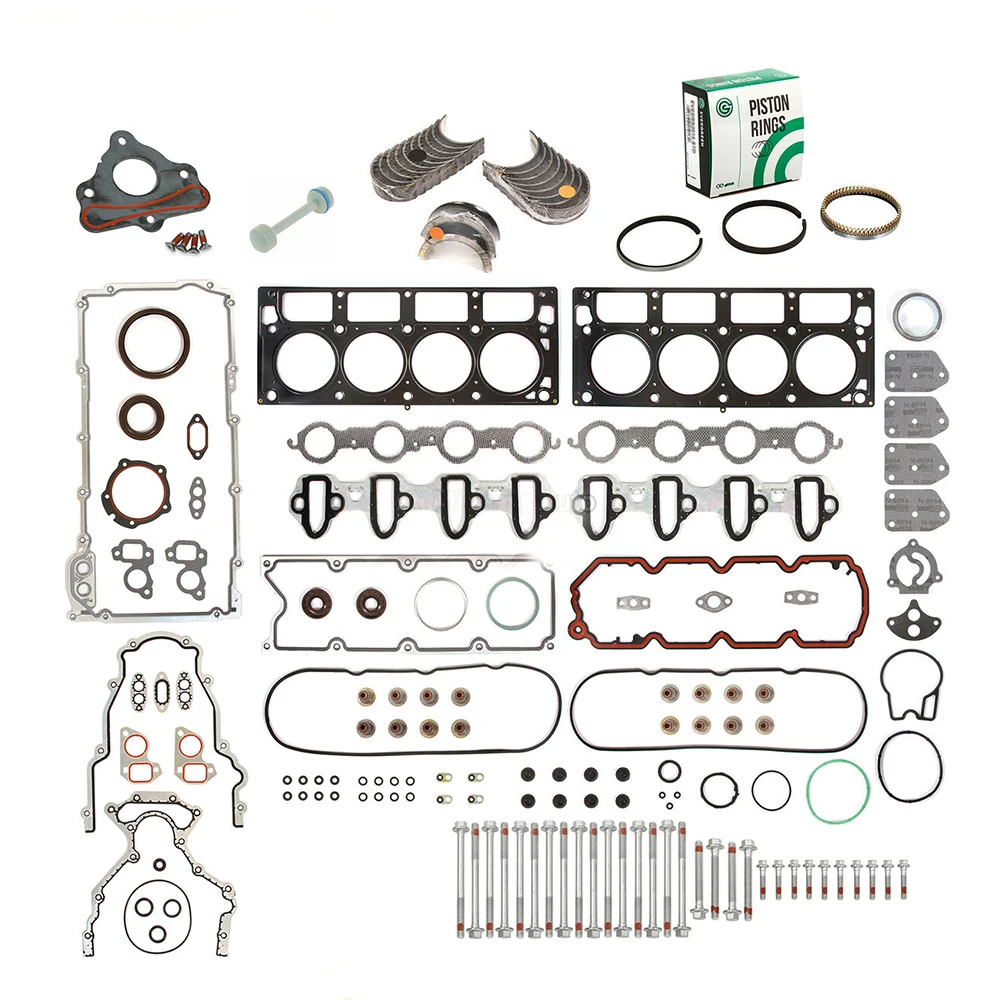 

Full Gasket Set Head Bolts for 04-08 Chevrolet GMC Buick Cadillac 4.8 5.3 OHV HS26191PT HS26191PT-1 HS26190PT-2 CS9284 ES72220