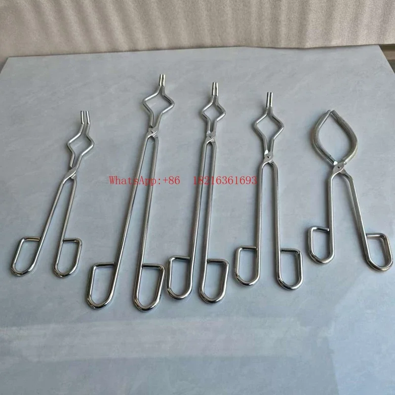 Limited Offer For Lighting Workers To Use High-quality And Durable Chrome Plated Crucible Pliers DIY Crucible Clamps
