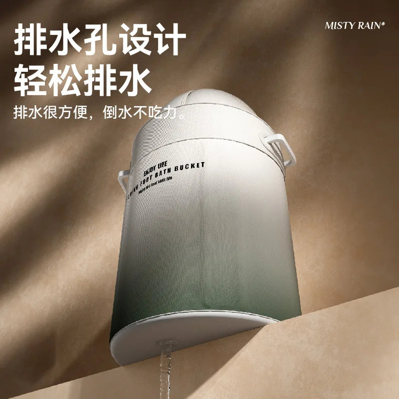 رصاص وقراءة دلو نقع القدم، يبدأ من قطعة واحدة ودلو عميق، حوض غسيل القدم للبالغين. #5