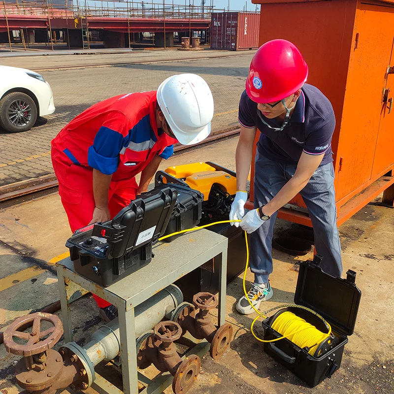 Industrial Grade From Jiangsu Firefighting Shallow Water Underwater Search Rescue Robot E-100 Light view 3