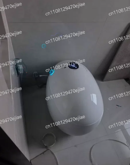 Intelligent Smart Toilet Auto-Sensor S-Trap Drainage,Remote Control & Dual-Flush Self-Cleaning WC,Modern Bidet for Home Bathroom