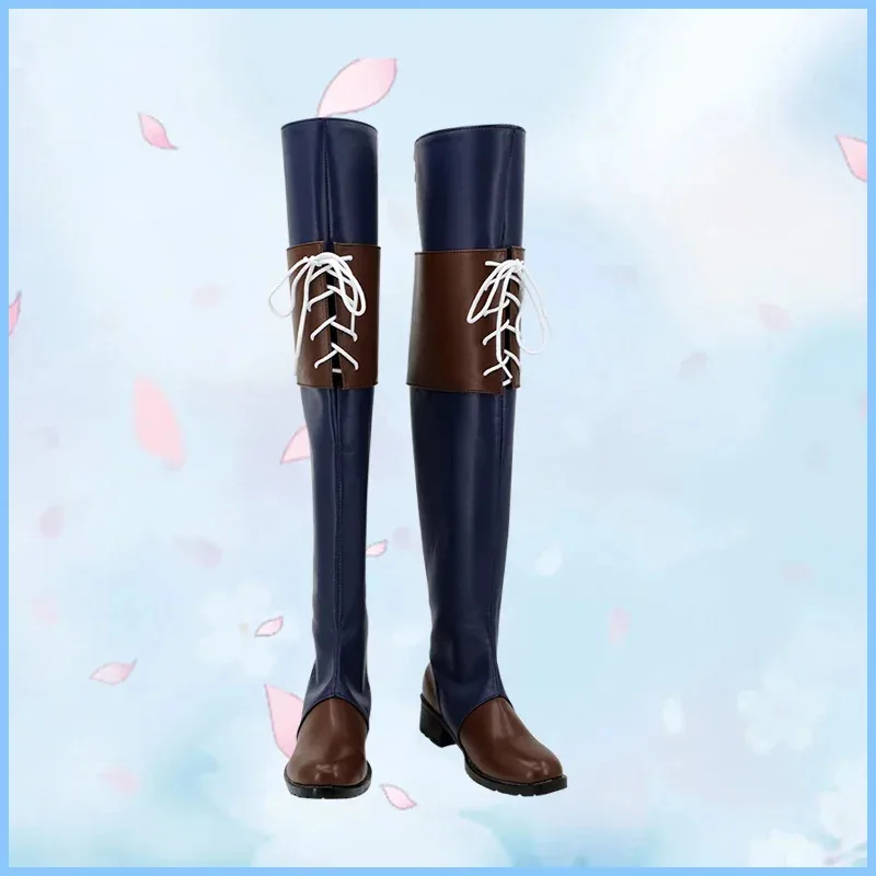 Qq 123 Final Fantasy XVI Jill Warrick Cosplay Sapatos Botas Personalizadas Acessórios de Halloween Personalizados