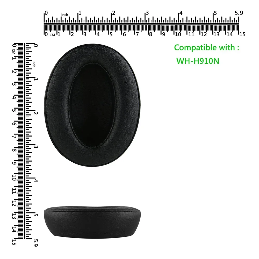 Memory Foam Eiwit Lederen Vervanging Oorkussens Moffen Oorkussen Voor Sony WH-H910N H. Oor Op 3 Draadloze Noise Cancelling Hoofdtelefoon