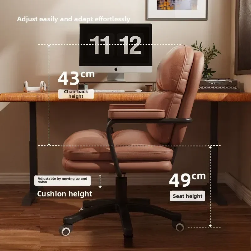 Multi-functional Computer chair back book desk chair bedroom lift swivel chair study office chair