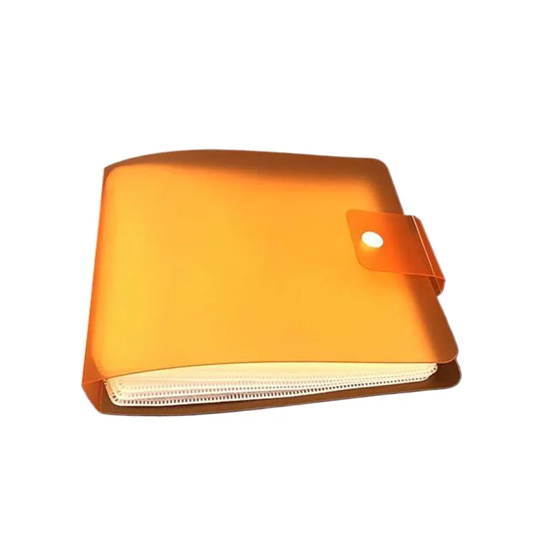 Suporte para CD/DVD para 24 discos - Estojo de armazenamento com 4 opções de cores, protege contra desgaste、 Organizador de discos portátil、 CD/DVD、 Carteira de discos