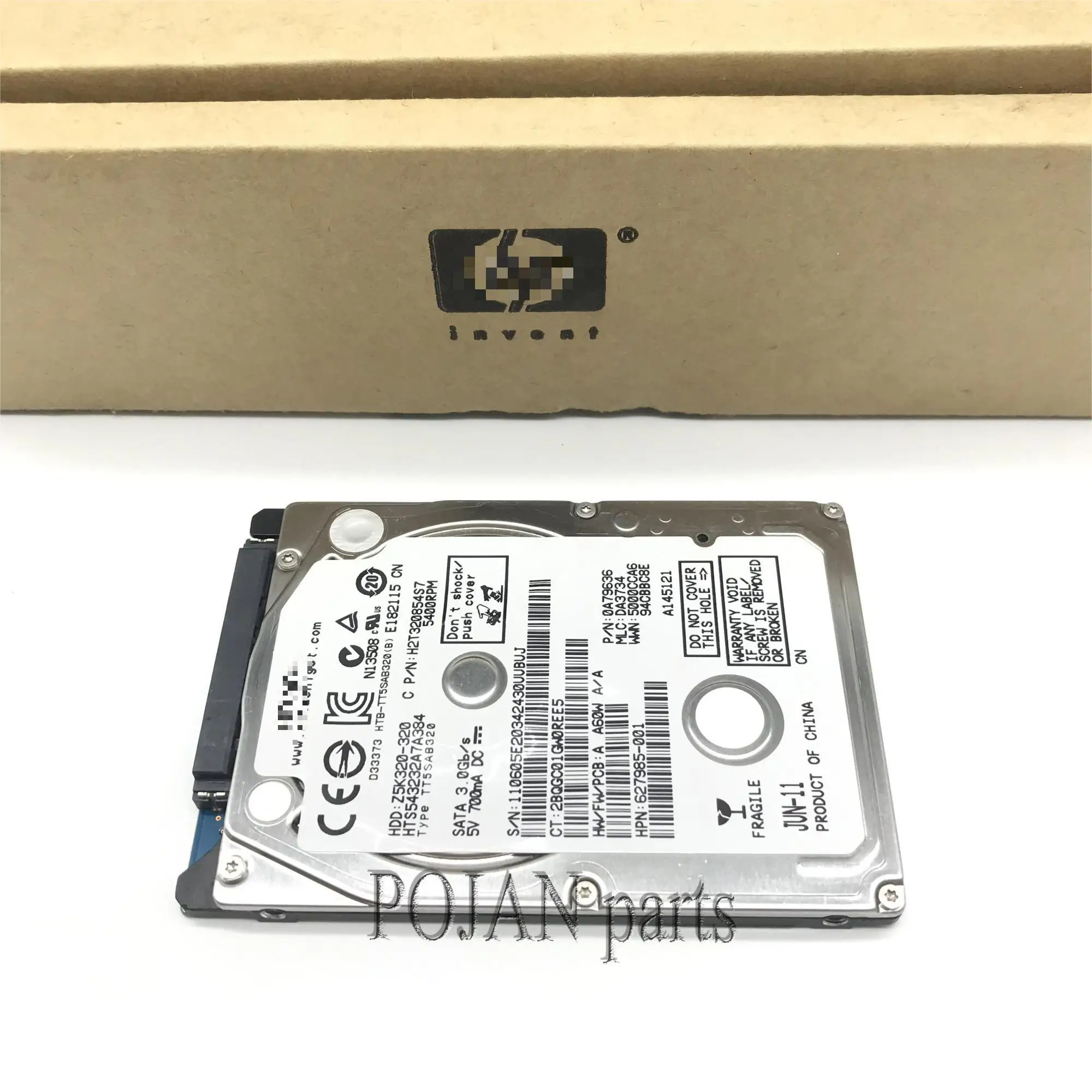 CR650-67001 C7779-69272 HDD for Designjet  800 /T610 T1100/T770 T1200/ T620 T1120/ T790 T1300 /T2300/ T920 Z2100 /T1600 T2600