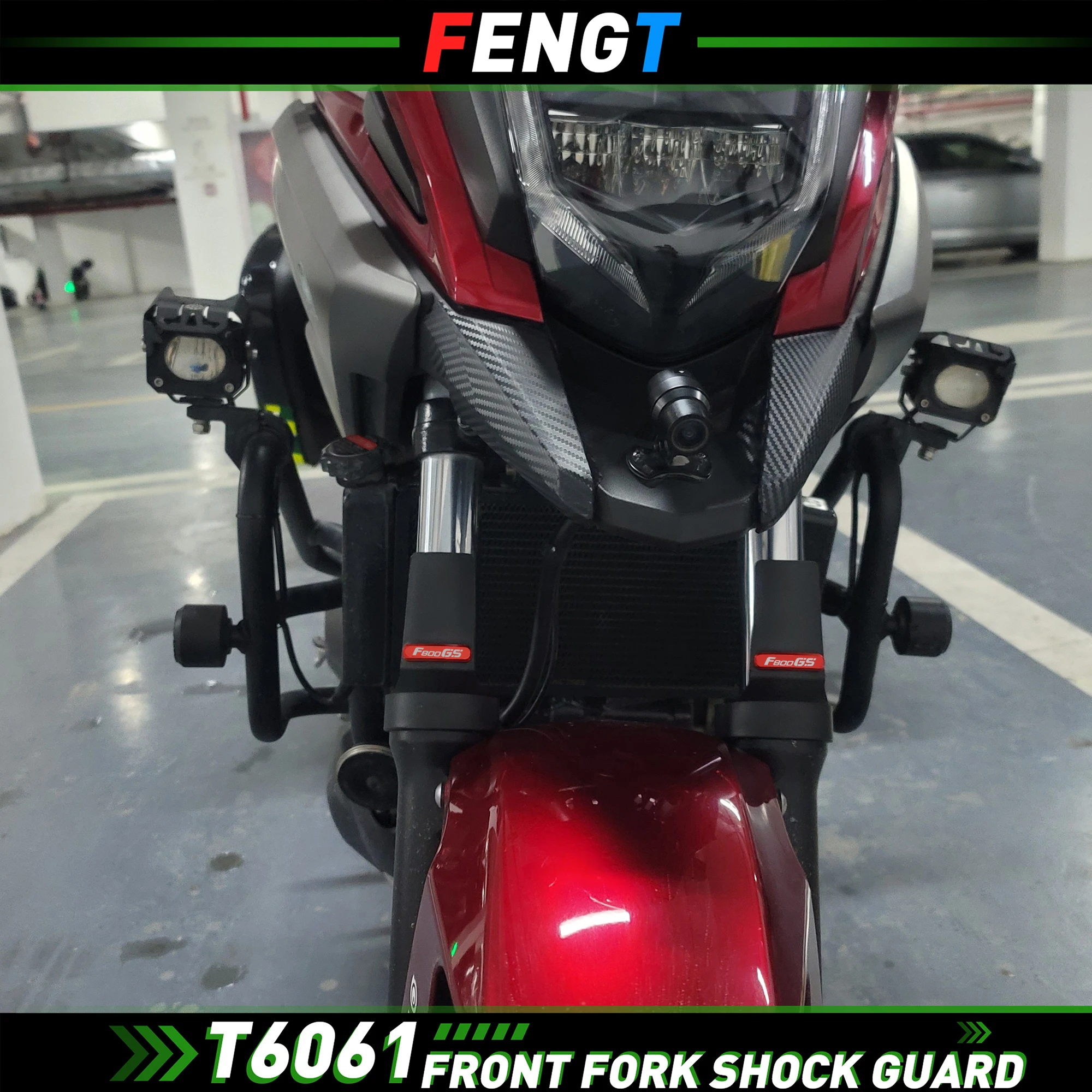 For BMW F800GS F800 GS F800 GS 2024 Motorcycle F800GS Phantom Front Fork Guard Shock Absorbing Protective Shell Guards Cover