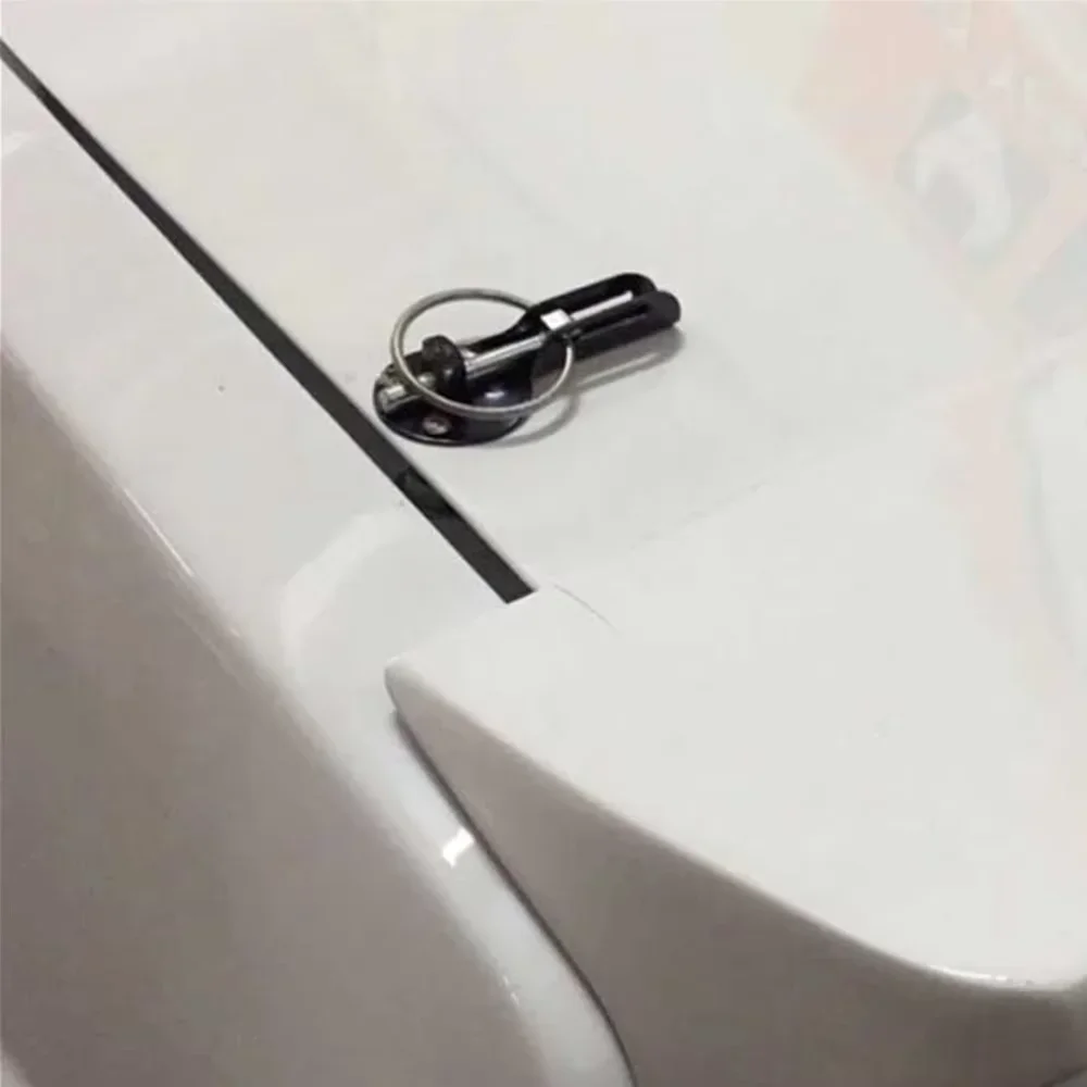 العالمي عالي الموصى به الألومنيوم جبل أسفل قفل غطاء محرك السيارة دبابيس بونيه قفل عدة ضبط السيارة قفل كيت أحمر أزرق فضي