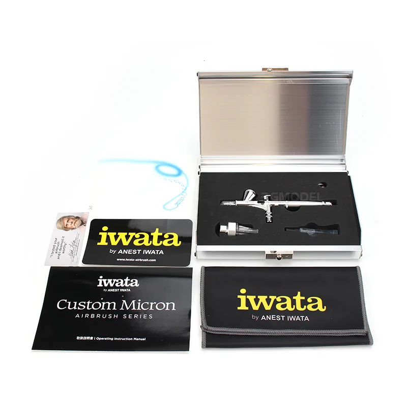 IWATA CM-B2 custom micron  0.18mm caliber spray gun