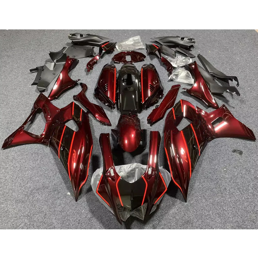 Pre-drilled ABS Injection Fairing Kit Bodywork for YAMAHA YZF R7 2022-2023 22 23 Pearl Red