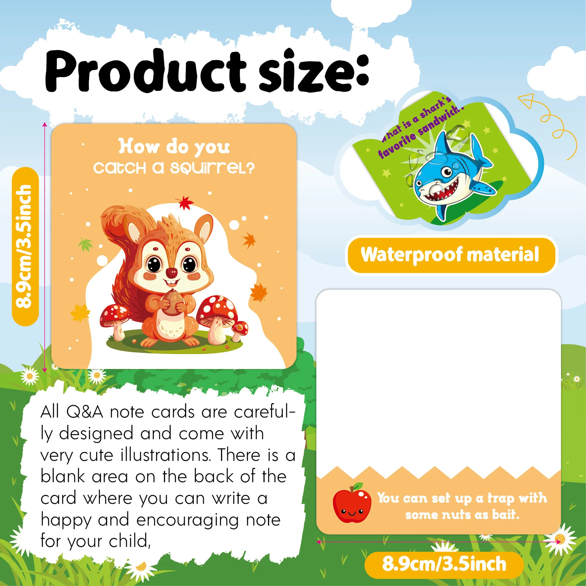 60pcs Kids Encouragement Cards: Cute Cartoon English Positive Notes, Writable Motivational Flashcards for Daily Learning