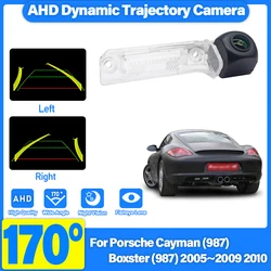 170 Degree Vehicle Rear View Waterproof High quality RCA Camera For Porsche Cayman (987) Boxster (987) 2005~2008 2009 2010 Car