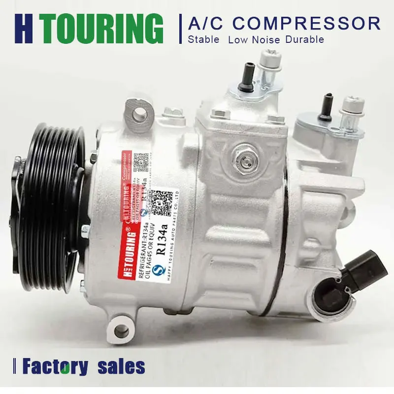 For Ac Compressor Vw Golf 5 / AUDI A3 / SKODA Octavia 7SEU16C 1K0820803D 1K0820803E 1K0820803F 1K0820803G 1K0820803H 1K0820803