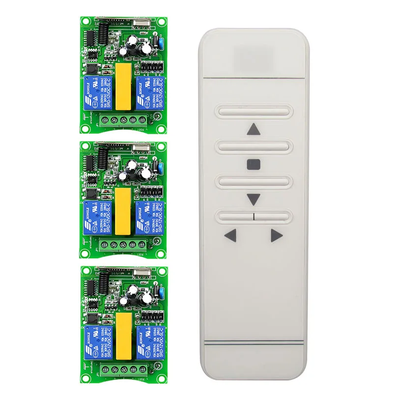 Tubular motor garage door / projection screen / shutters AC 220 V   RF   Wireless Remote Control switch