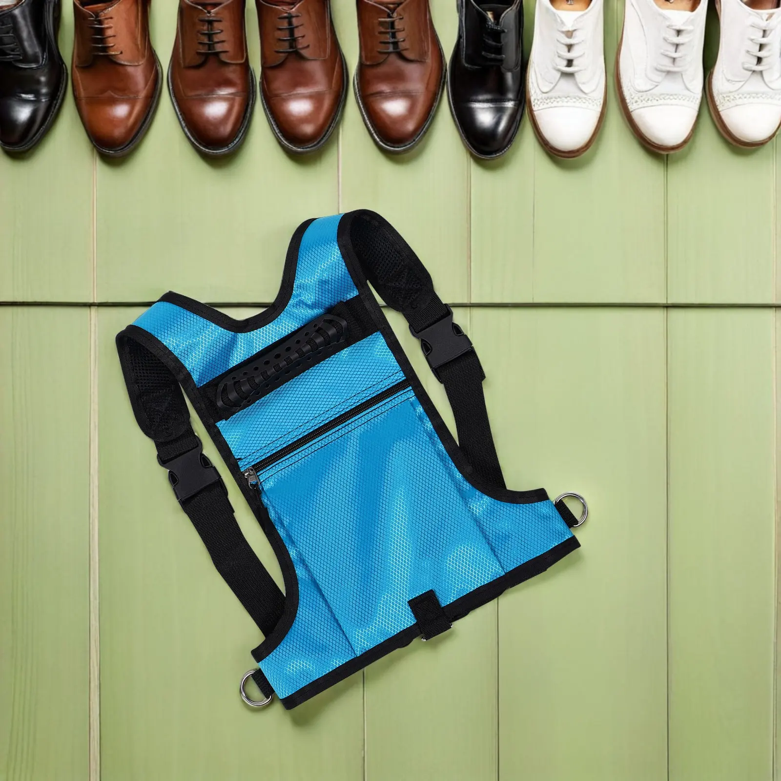 

Kids Ski Harness Trainer Adjustable Breathable Mesh Snowboard Leash with Pocket for Skiing Snowboarding Skating Confidence