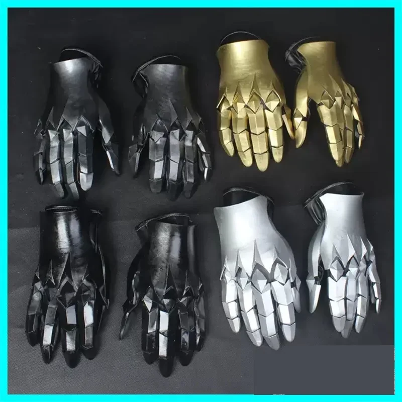 Game Genshin Impact Argenti Cosplay Punk Gloves Replica of Props Punk Mechanical Knight Armor Retro Costume Accessories