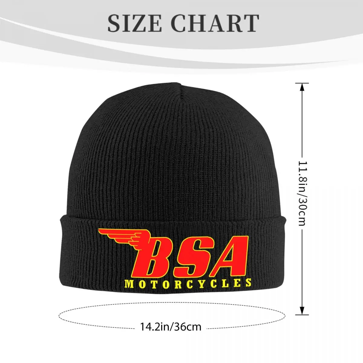 BSA Skullies gorros BSA Motorcycles, gorros finos, gorros de capó, gorro de esquí Hip Hop para hombres y mujeres, otoño y primavera