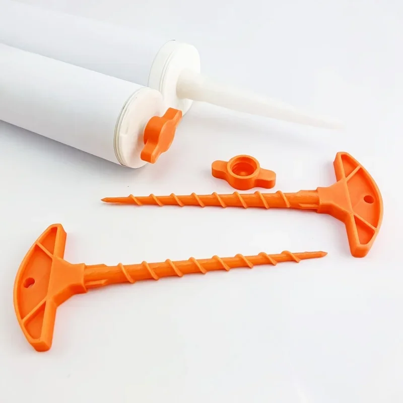 Multifunctional Sealant Nozzle Cleaner and Cap to Prevent Quick Drying of Core Pipes Standard Size for Glass Glue Handy DIY Tool