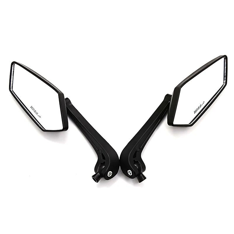 Motorcycle Rear View Mirror Moto Cycling Clear Wide Range Back Sight Rearview Reflector Adjustable Handlebar Left Right Mirror