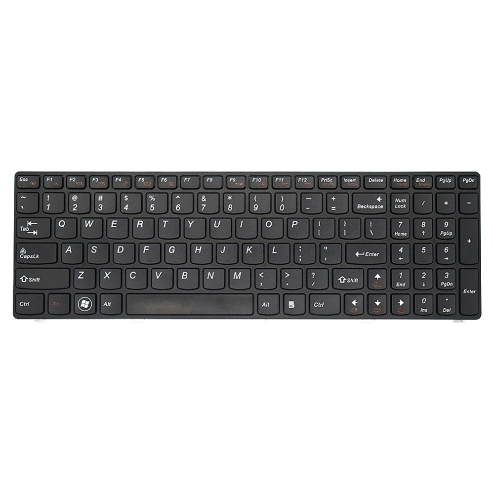 Laptop Keyboard For LENOVO For Ideapad G770 G780 Colour Black US UNITED STATES Edition