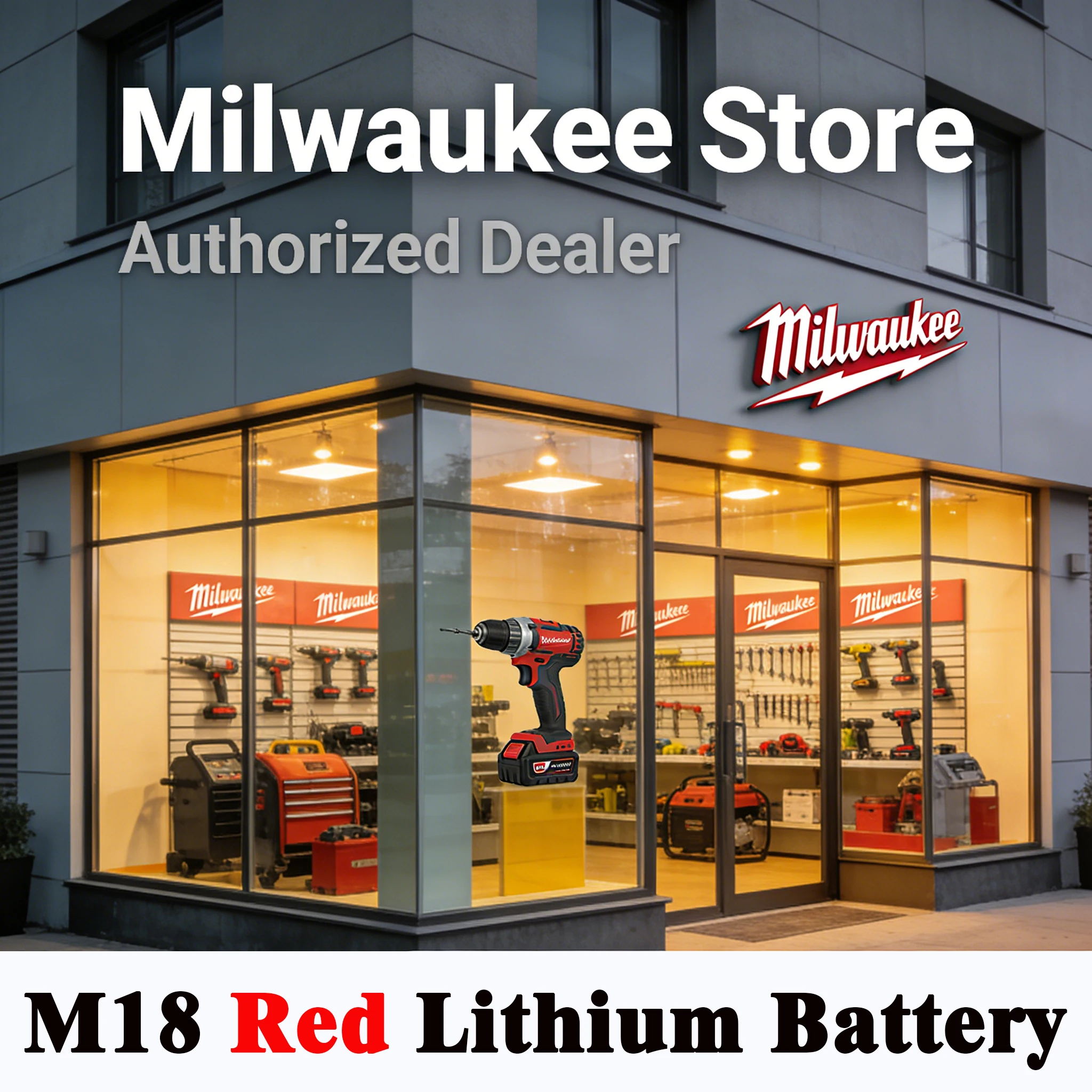 

Оригинальный аккумулятор Milwaukee M18 6Ah, оригинальное зарядное устройство Milwaukee, 48-11-1860, 48-11-1850, 48-11-1840, литиевая батарея для инструментов M18B6