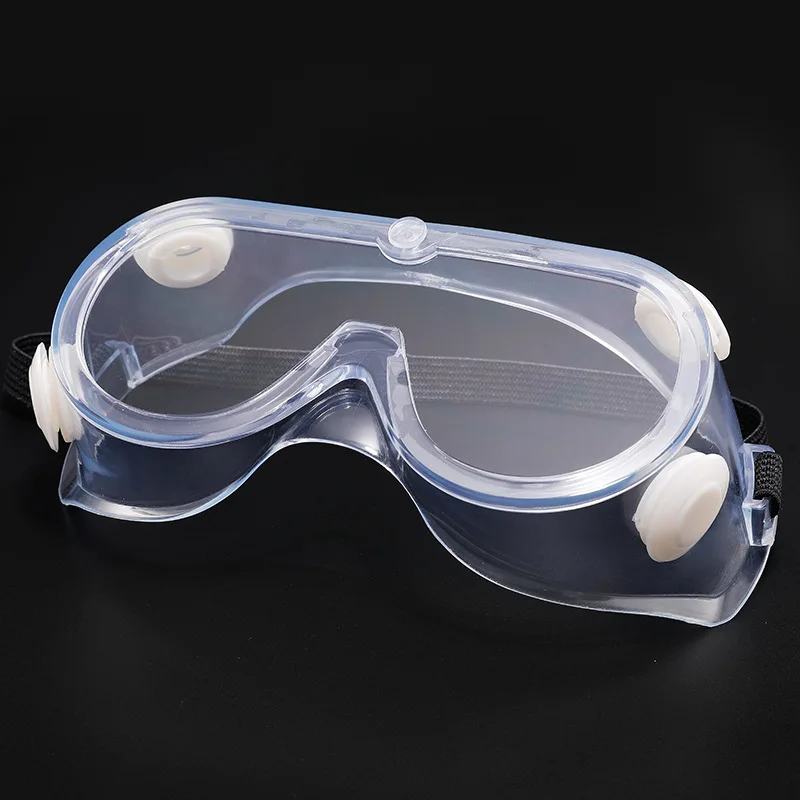 2pcs anti-fog goggles Full transparent HD Anti-scratch Anti-UV Anti-saliva impact resistant Eye mask outdoor safety glasses