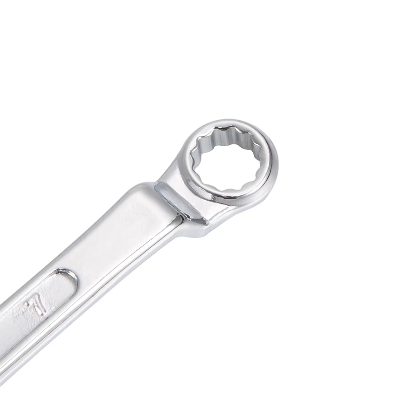 1pc 5.5mm-27mm Metric 12 Point Offset Ring Spanner Double Box End Dual Head Wrench Chrome Plated Cr-V Workshop Tool Hand Tools