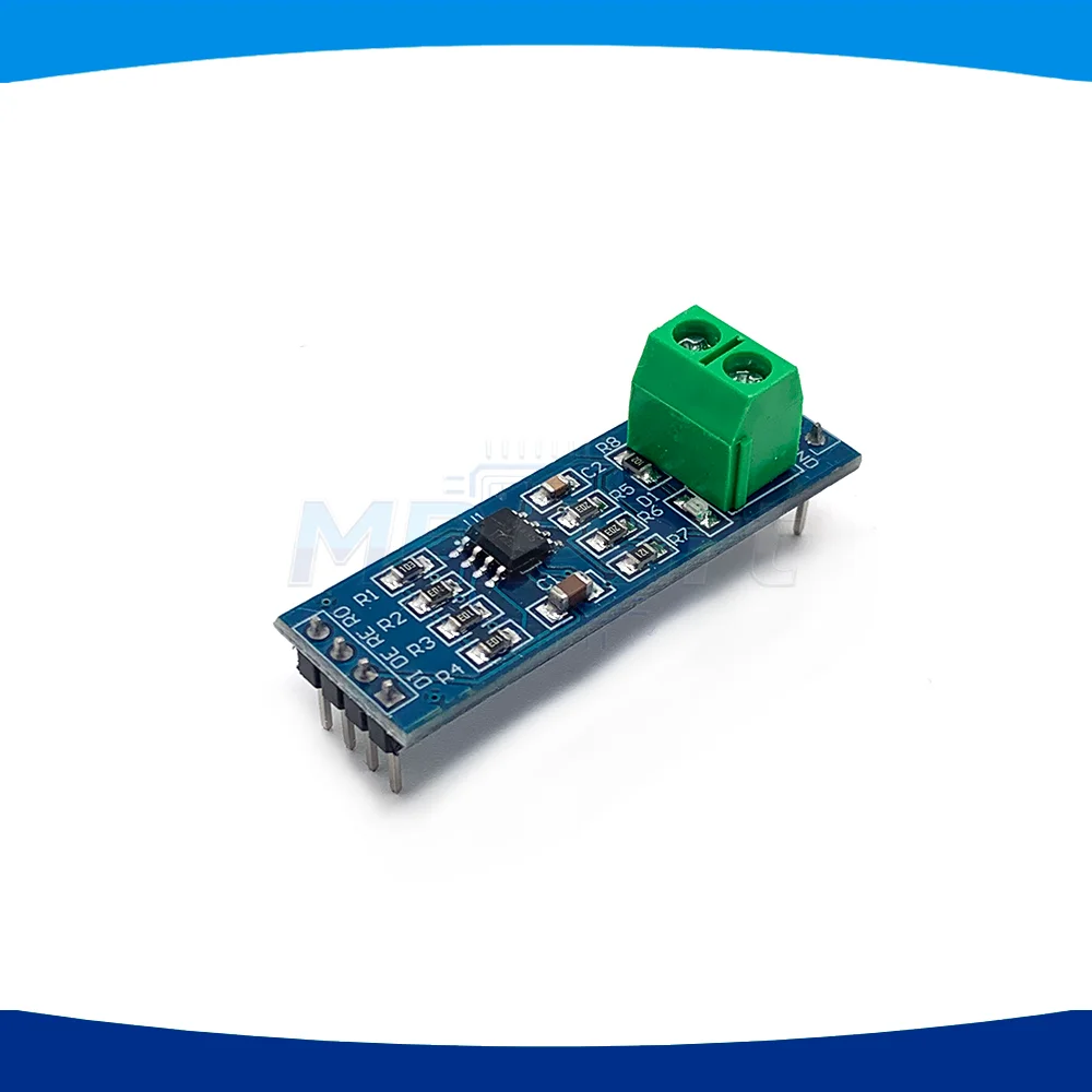 Módulo MAX485 RS-485 TTL, módulo convertidor RS485 MAX485CSA para microcontrolador Arduino, accesorios de desarrollo MCU