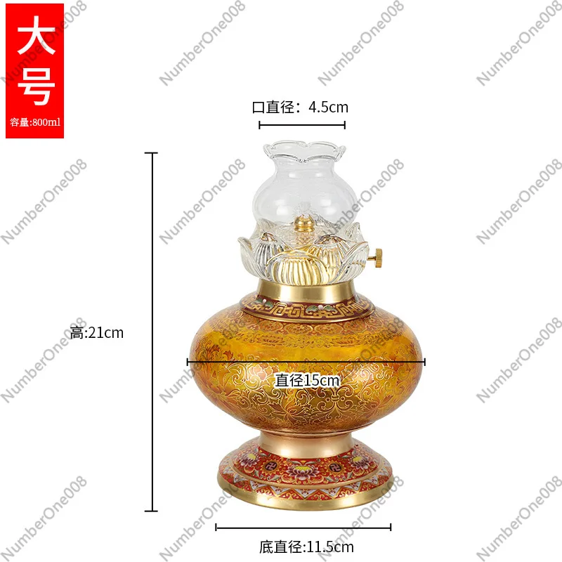 exquisite-enamel-oil-lamp-household-lamp-copper-windproof-adjustable-flame-liquid-oil-lamp-home-decor-candle-holder-alternative