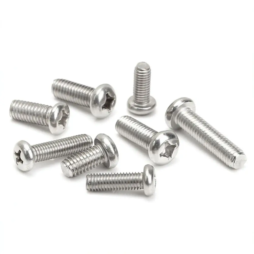 Cross Recessed Pan Head Machine Screws 304 Stainless Steel Bolts For Xinyongye High Strength Industrial Fastening Solution