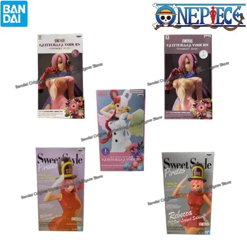In Stock Bandai Original Box Garage Kit Model One Piece Vinsmoke Reiju Rebecca Uta Anime Characters Collectible Original Statue
