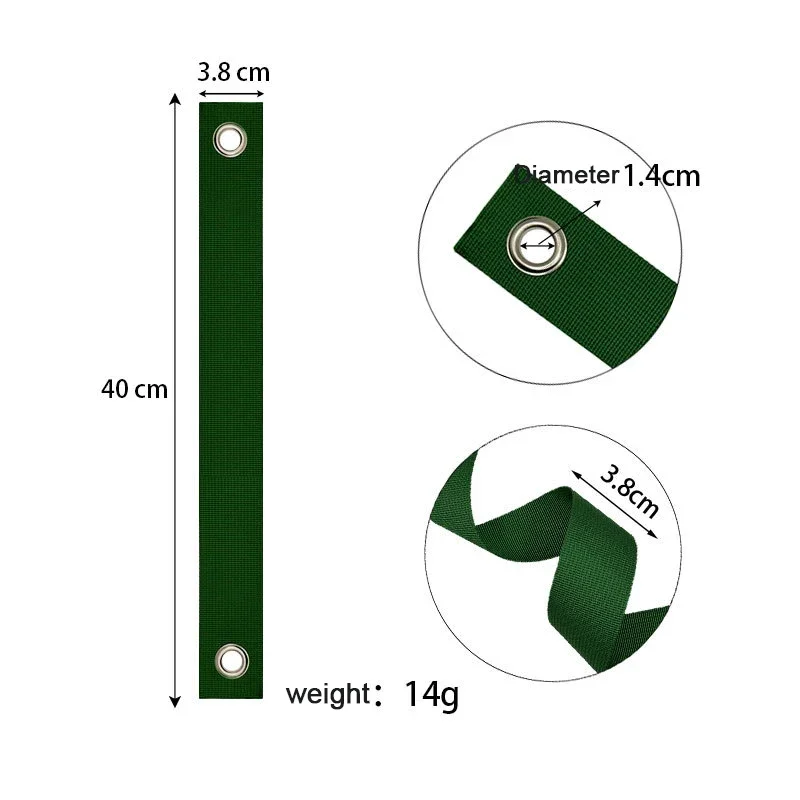 6 قطعة أشرطة شجرة لخرز شجرة دعم الأشرطة للشتلات المزروعة حديثًا وحماية الإعصار دعم نباتات الحديقة #4