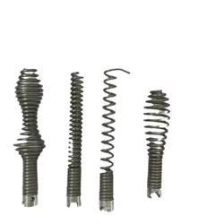 3PCS Sewer Snake Machine Accessories Straight Bulb Spring Diameter 16mm Soft Shaft Restrieving Auger Blade Spring