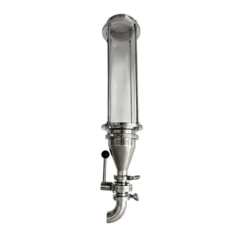 304 stainless steel slag discharge port hops dispenser coffee bean tea discharge equipment supports customization 4 inches 6 inc