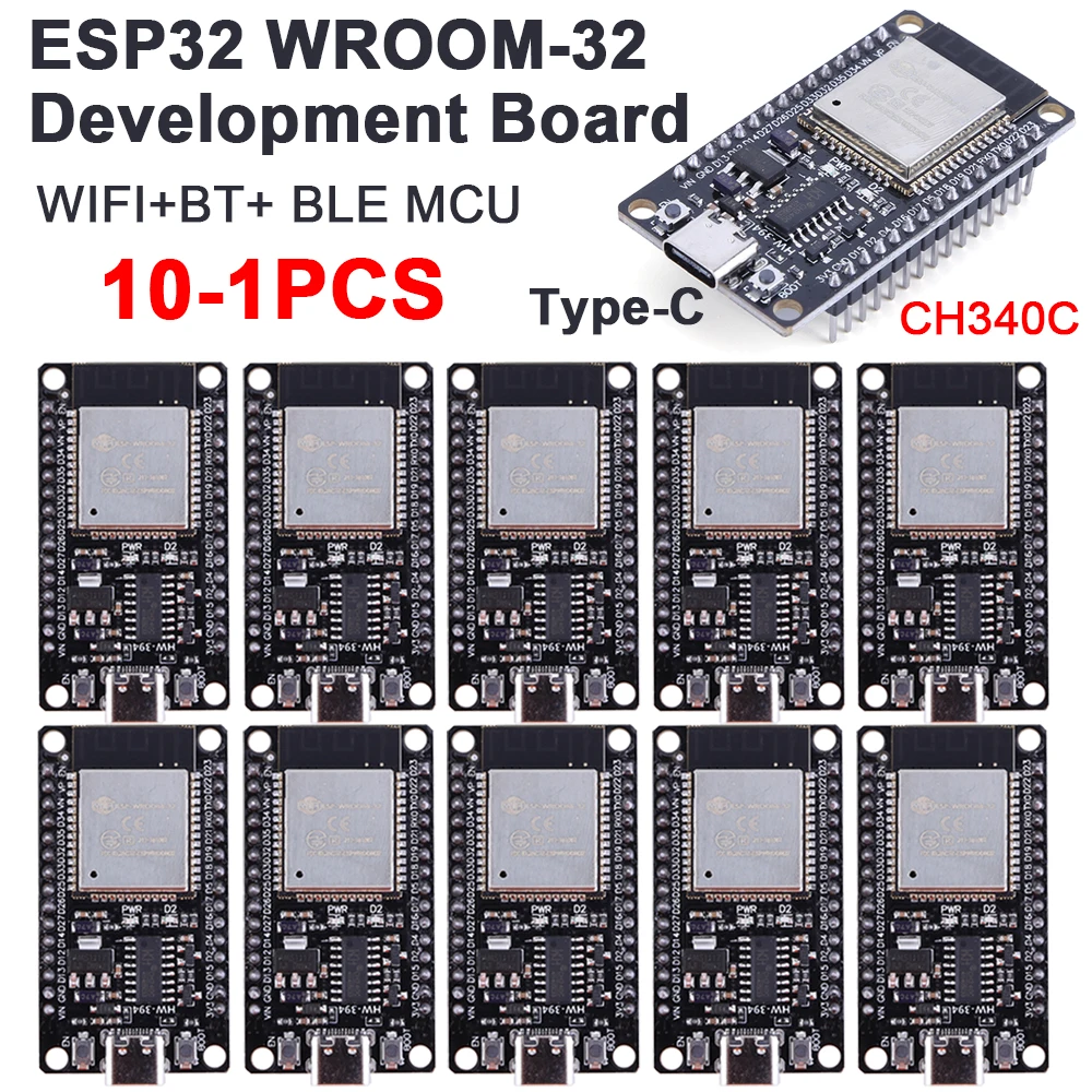 ESP32 Types im Test: Warum das ESP32 Development Board mit TYPE-C und CH340C die beste Wahl für Entwickler ist