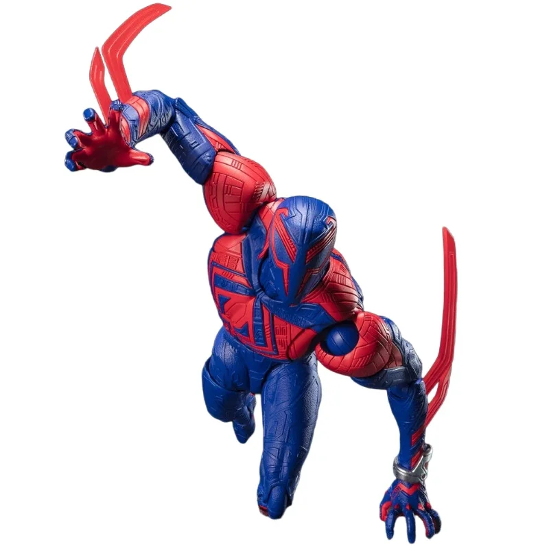 W magazynie oryginalny SHF Spider-Man 2099 po wszechświatch figurki animacja zabawki prezenty Model kolekcjonerski Anime Hobby