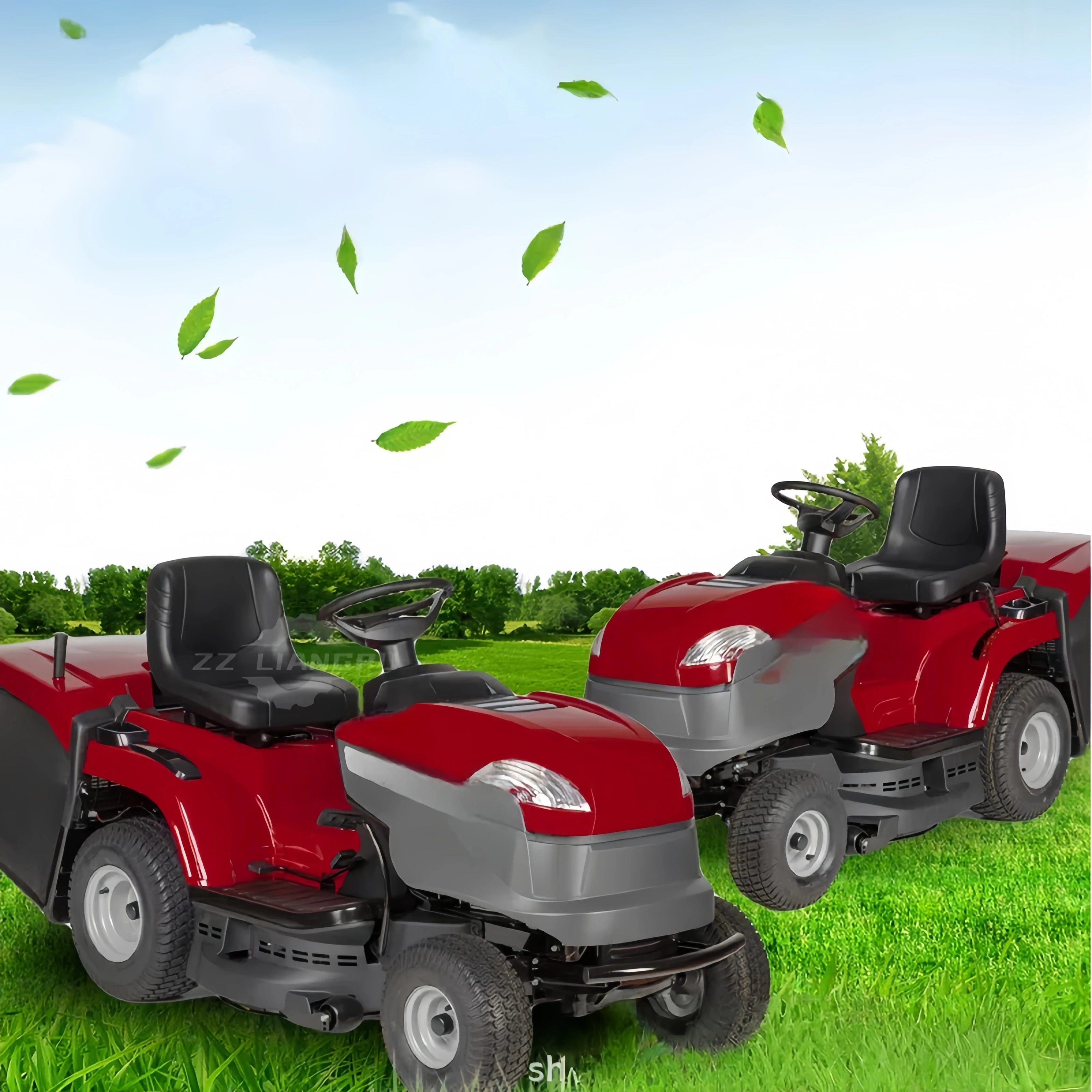 Cheap Price Riding Lawn Mower Agricultural Machine Ride on Mower Garden Grass Cutting Machine Riding Lane Mower