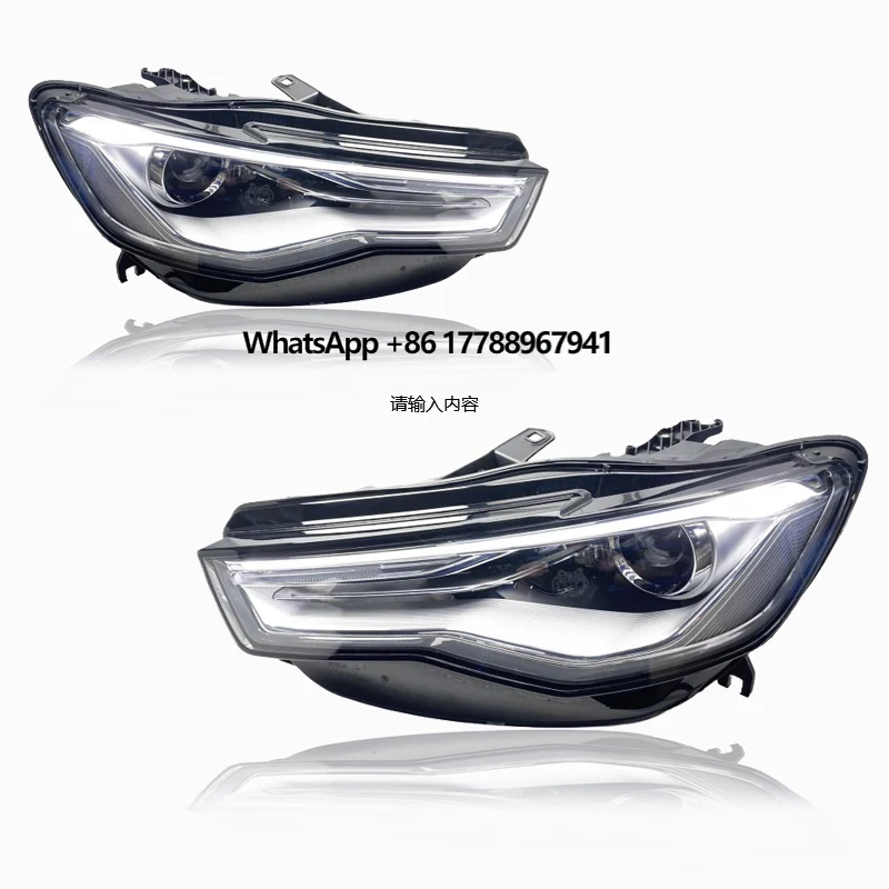 

High Quality Car Front Headlamp Xenon Headlight for A6 C7 A6L 2015-2018 Auto Lighting Parts