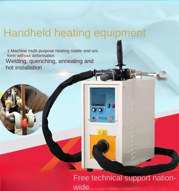 High Frequency Induction Heater Quenching Annealing Brazing Welding Machine for Copper Pipe