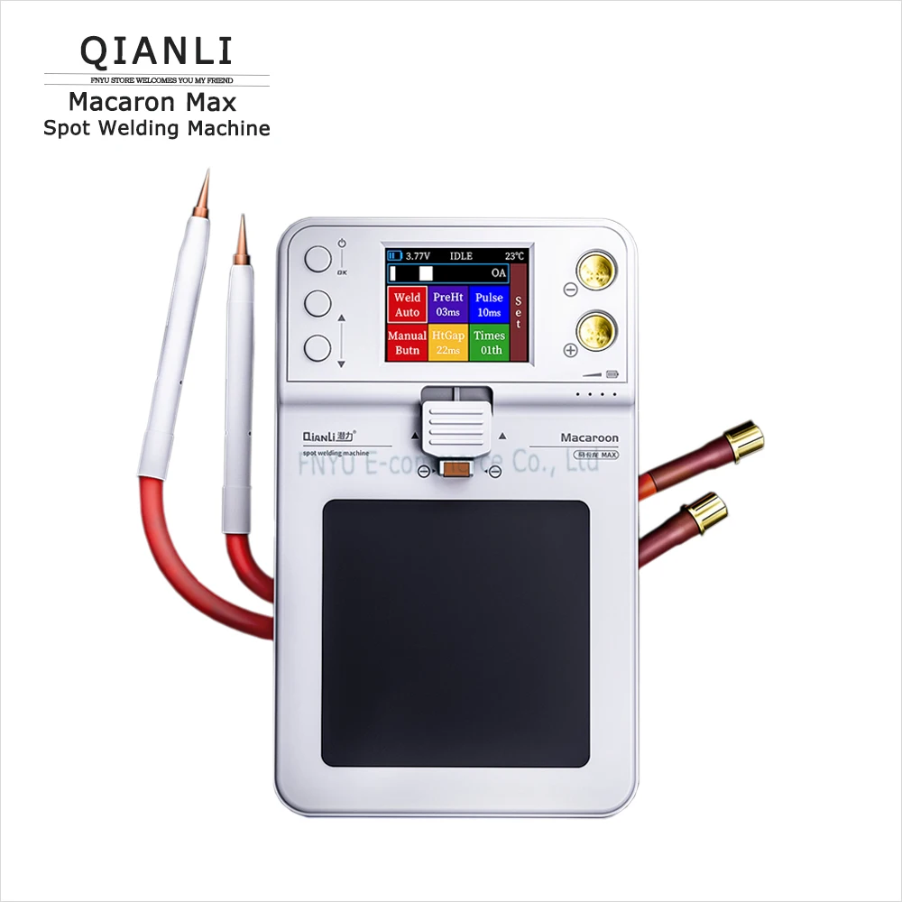 

Spot Welding Machine QianLi Macaron Max Battery Soldering Pen Rechargeable Portable Spot Welding Tool Integrated Repair