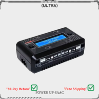 ULTRA POWER UP-S4AC Battery Charger with LCD Display, 4x7W 1A AC/DC Charger for 1S-6S LiPo, LiHV, NiMH, NiCd Batteries