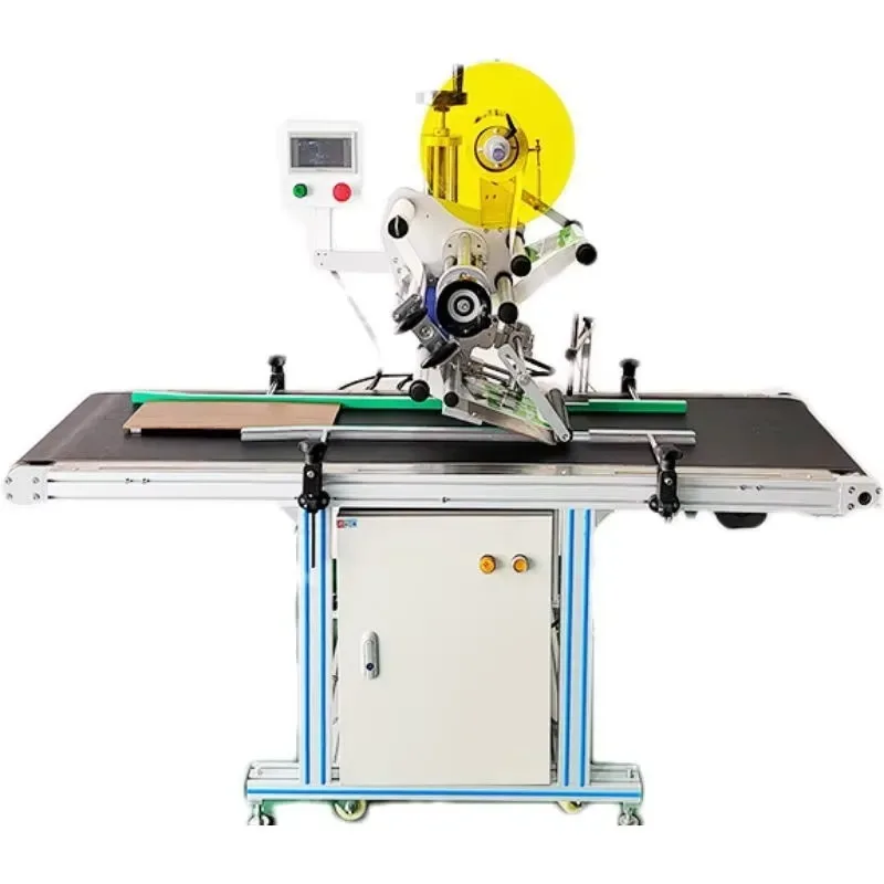 Semi Automatic Small Flat Labeling Machine Flat Bottle Square Bottle Arc Bottle Multi Functional Double-sided Labeling