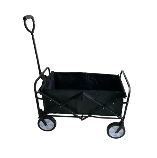 

Multipurpose Outdoor Foldable Utility Beach Trolley Cart Beach Wagon 4 Wheels Garden Wagon Cart