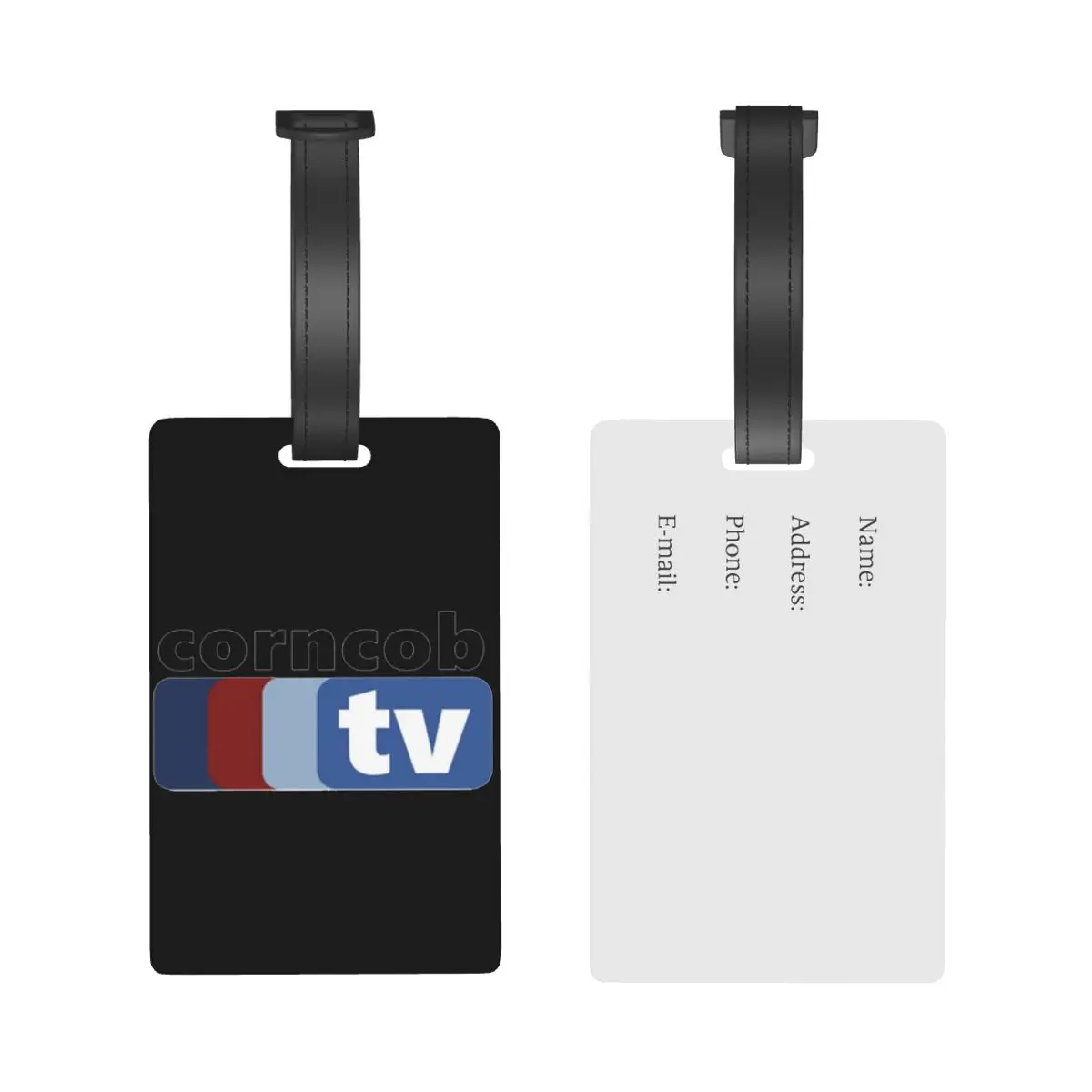 Corncob Tv - I Think You Should Leave With Tim Robinson Inspired Luggage Tags Suitcase Travel Baggage Boarding Tag Label Address