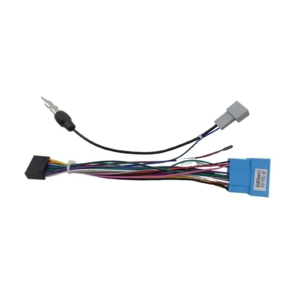 JF-SU-01 for Suzuki car series wire harness connector ISO wire harness canbus box cable