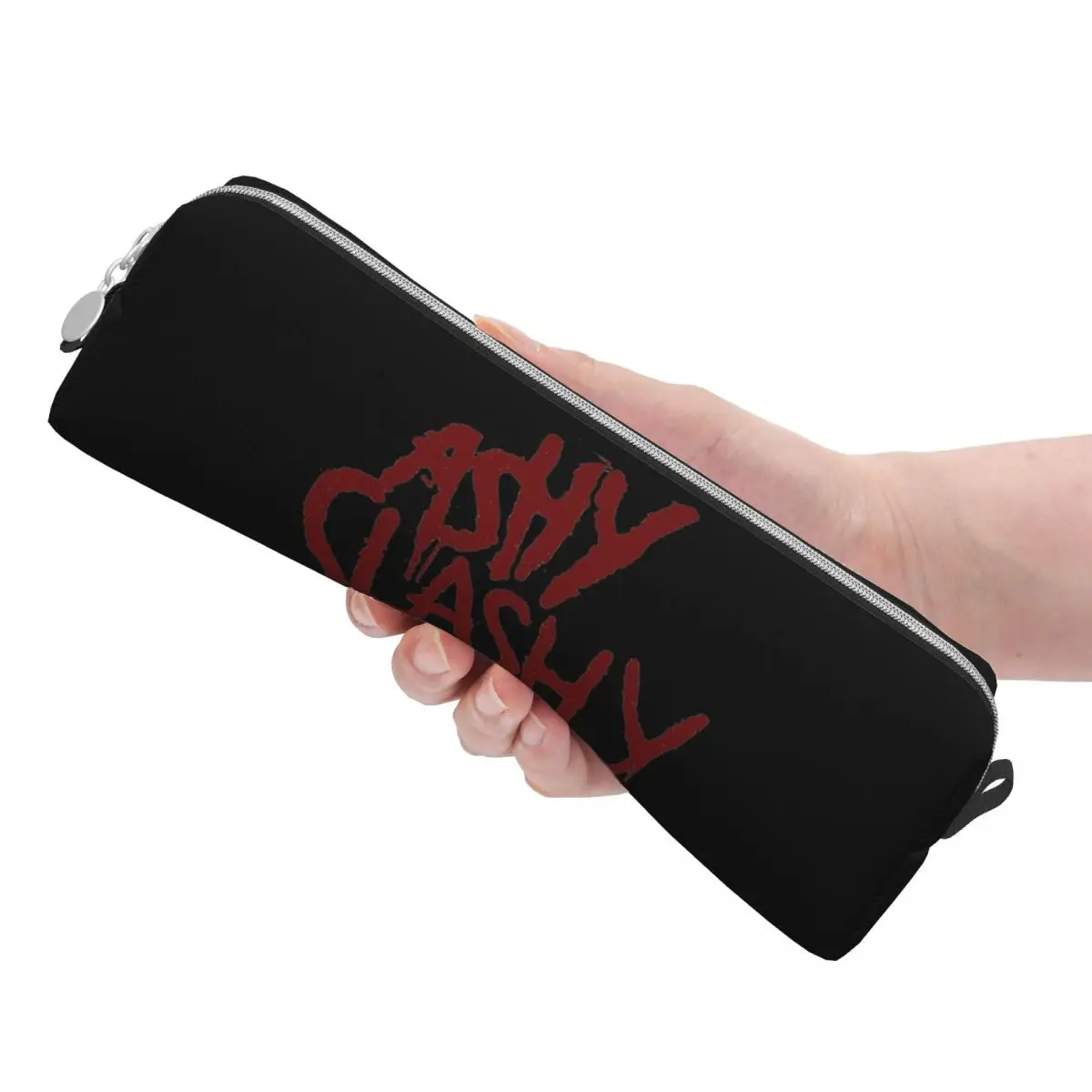 الرماد مقابل الشر الميت آشي سلاشي مقلمة أكياس القلم صندوق القلم للبنين بنات الطلاب القرطاسية قلم رصاص الحقيبة حقيبة مستحضرات التجميل