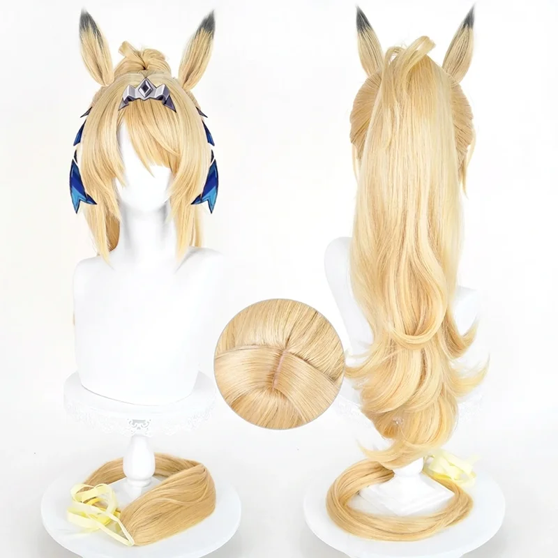 Game Zenless Zone Zero Sigrid Cosplay Wig ZZZ Sigrid de L'Azur Cosplay Hair For Hallowmas Comicon Party Adult Women Man